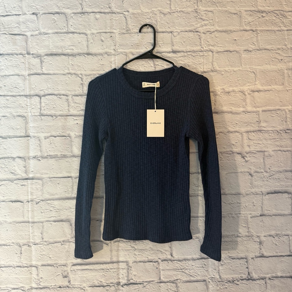 NWT Navy Everlane Sweater